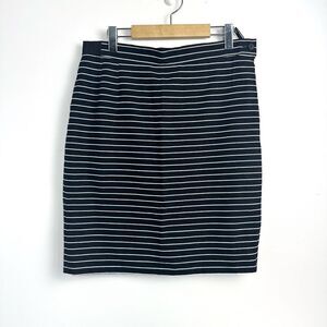 Vintage Yves Saint Laurent striped pencil skirt
